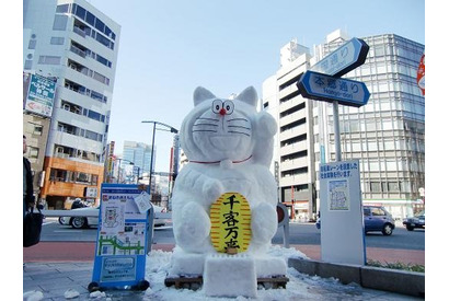 東京に巨大雪だるま「神田小川町雪だるまフェア」1/19-20 画像