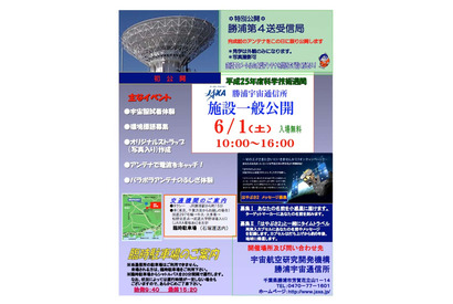 宇宙服試着体験や完成前の大型アンテナ見学…JAXA勝浦宇宙通信所一般公開6/1 画像