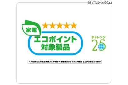 家電エコポイントと義援金の交換が可能に 画像