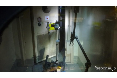 放射性物質に満ちた場所をロボットが走る…原子炉建屋 画像