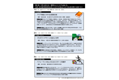 愛知県、高校生向けに各分野の大学教員が本格的講義…7・8月の受講者募集 画像