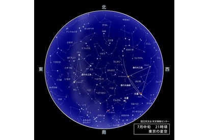 みずがめ座δ流星群が7/29極大、23時頃から好条件 画像