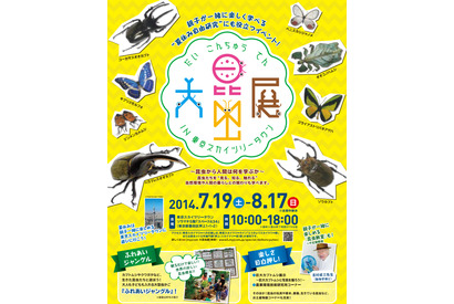 【夏休み】東京スカイツリータウン「大昆虫展」開催中、200匹のカブトムシと触れ合える 画像