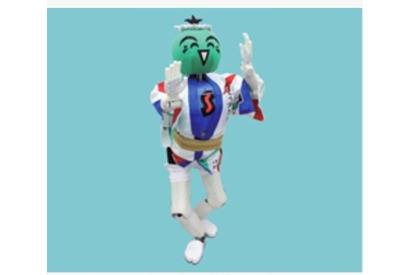 阿波おどりロボットすだちくん、本場徳島でお披露目 画像