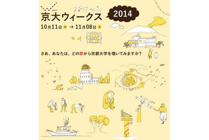 「京大ウィークス2014」全国23の教育研究施設で公開イベント 10/11-11/8 画像