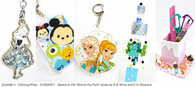 夏休み 全国の 手芸店 でディズニー作品 夏休みの工作に挑戦 リセマム