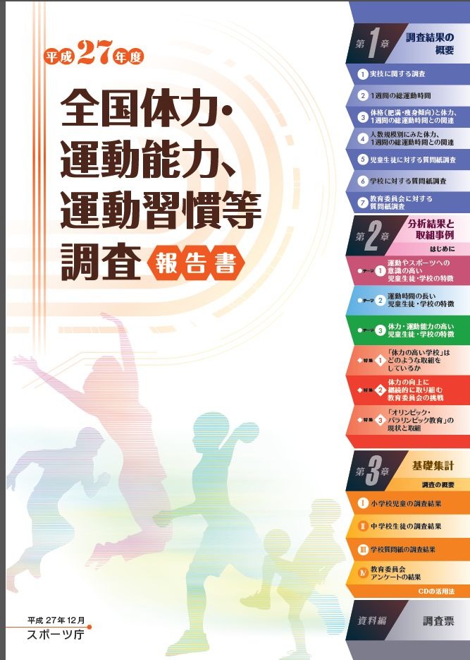 全国体力調査 小中男女ともに1位は福井県 全国小5男子は過去最低 リセマム