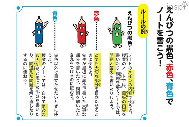 東大合格生が小学生だったときのノート 著者伝授 高学年の色使い術 リセマム
