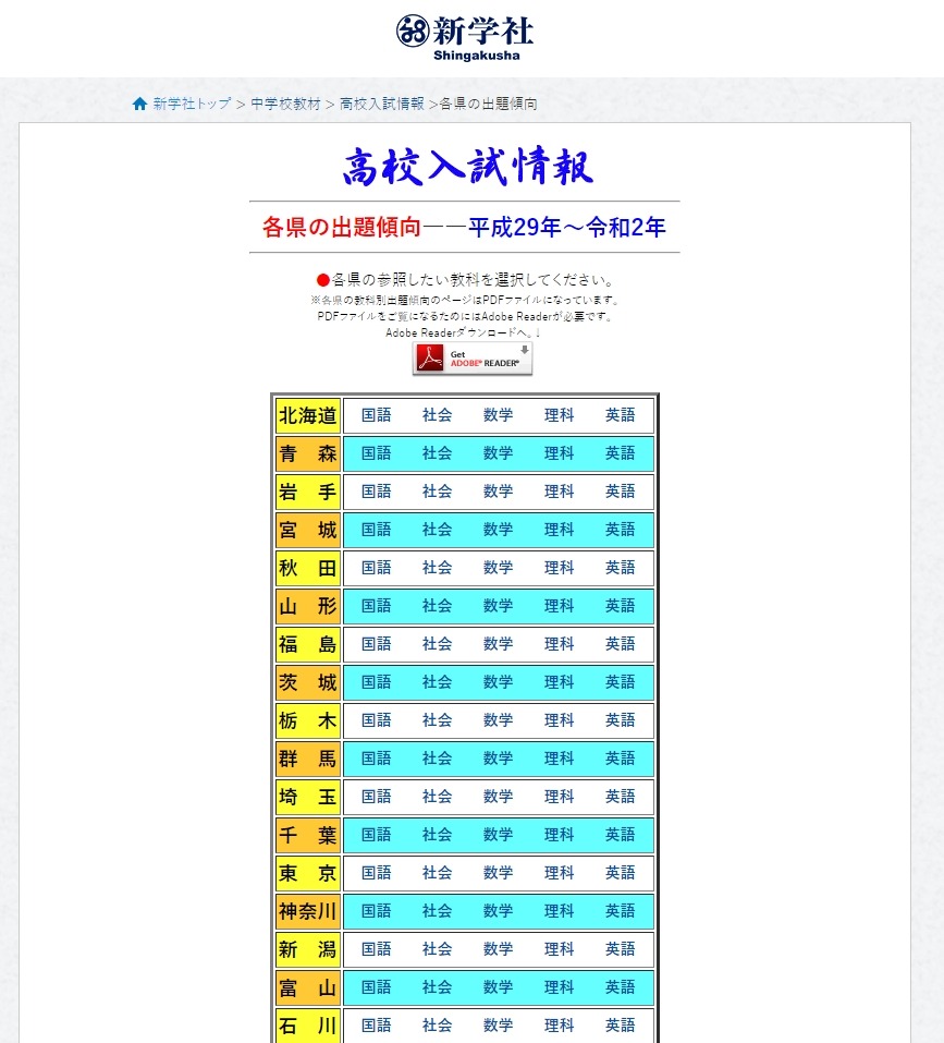 高校受験21 47都道府県の出題傾向と対策 リセマム