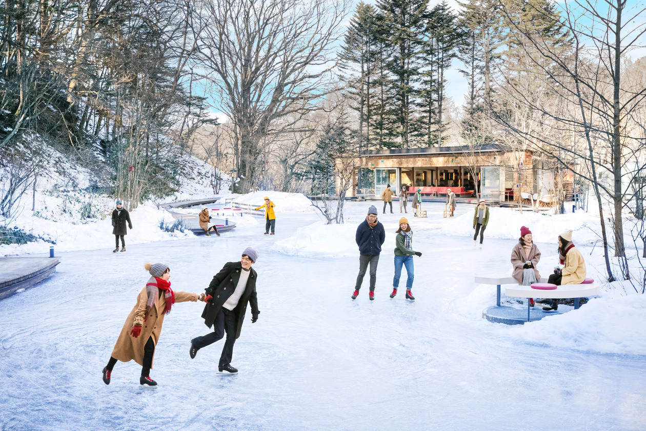 星野リゾート 天然氷スケートリンク12 24全面オープン リセマム