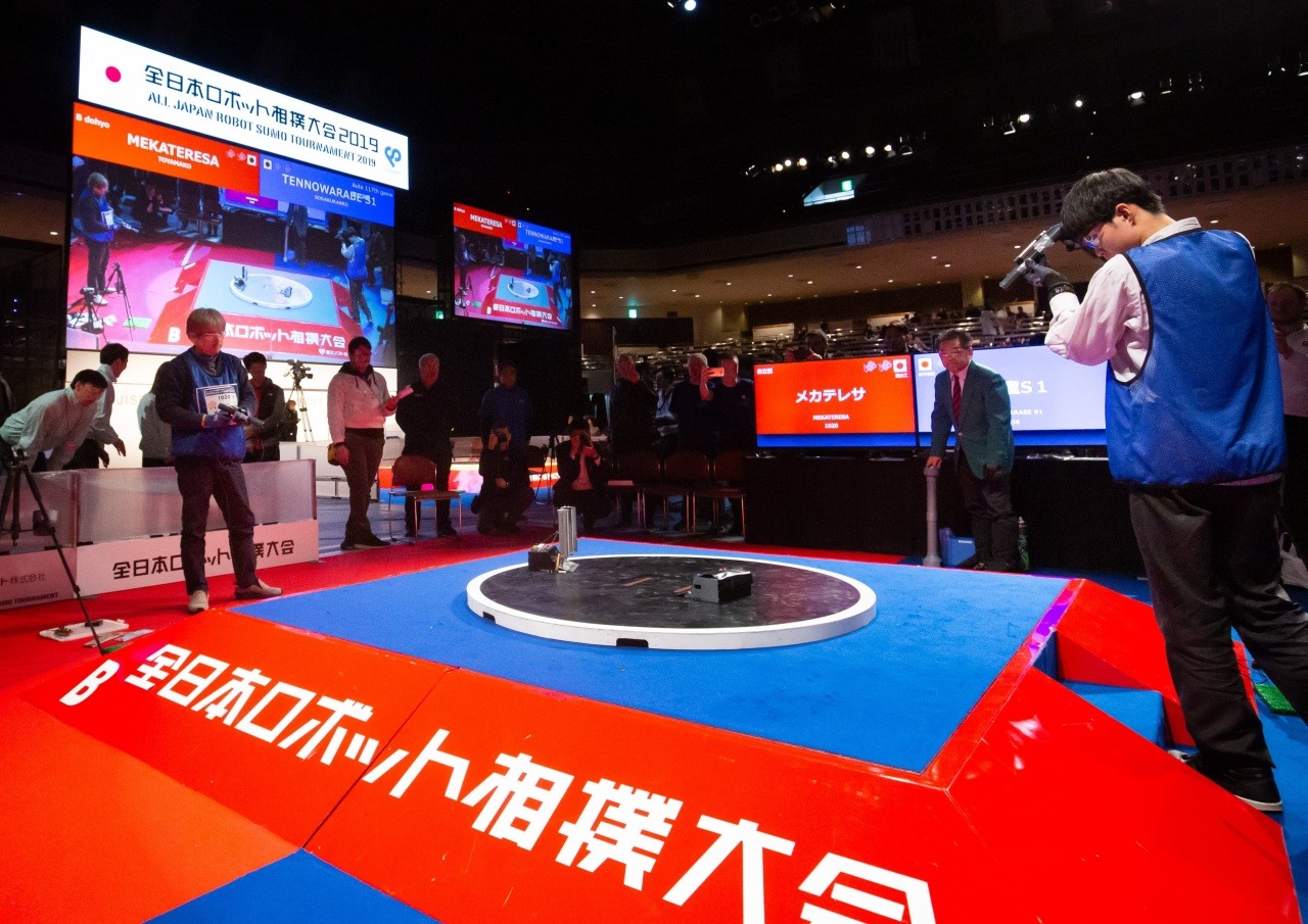 3年ぶり 全日本ロボット相撲大会 決勝は両国国技館 リセマム