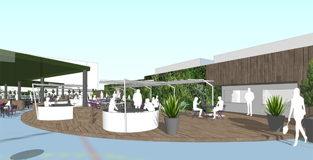 季節に応じた世界の料理が楽しめるレストランバー