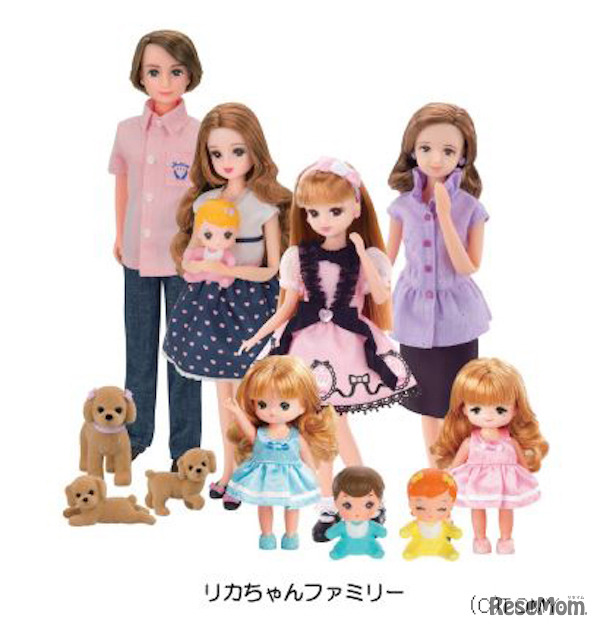 リカちゃんファミリー