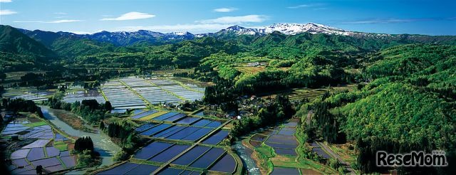 八木鼻からの眺望（新潟県）