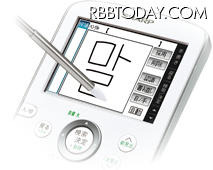 タッチペン入力のイメージ タッチペン入力のイメージ