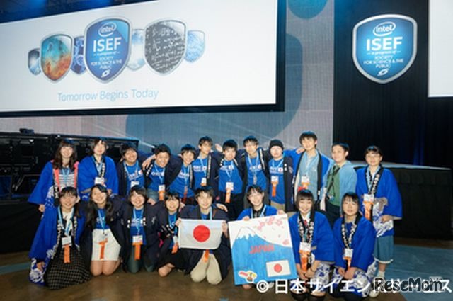 インテル国際学生科学技術フェアに参加した日本代表派遣団