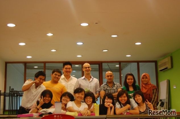 マレーシア　学校でのようす