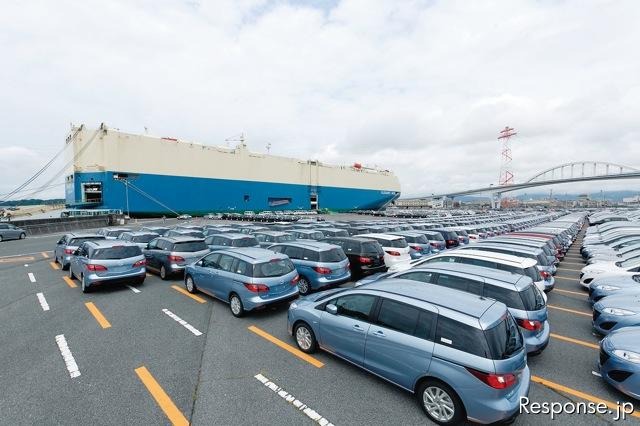 マツダ船積み見学会（2010年）