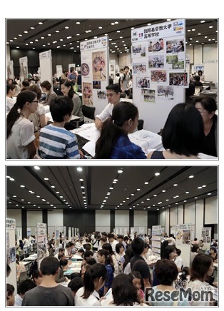 学校別個別相談会（昨年の様子）