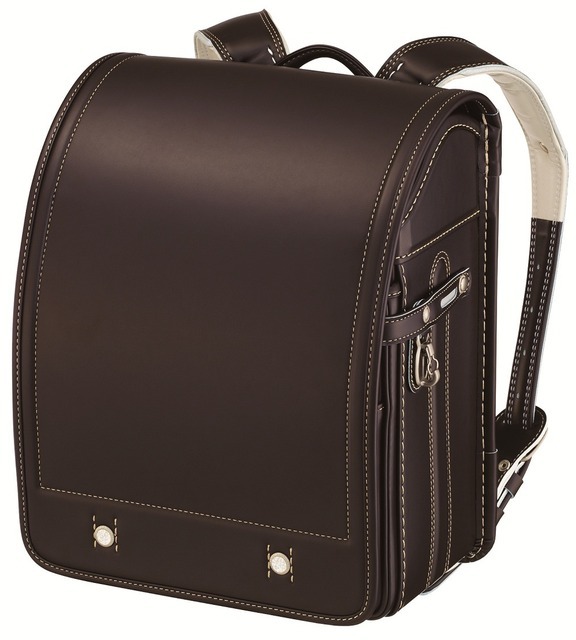 「あんふぁんランドセル2016年モデル」ベーシック（メテオブラウン、ステッチ：ゴールド）