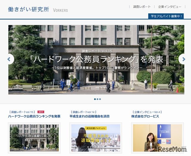 Vorkers「働きがい研究所」
