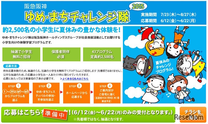 阪急阪神 ゆめ・まちチャレンジ隊2015