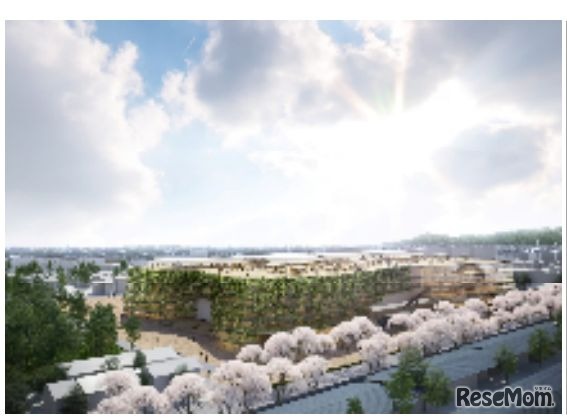 文化コンプレックス イメージパース