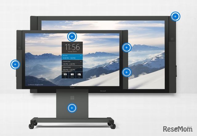 55インチと84インチの2機種