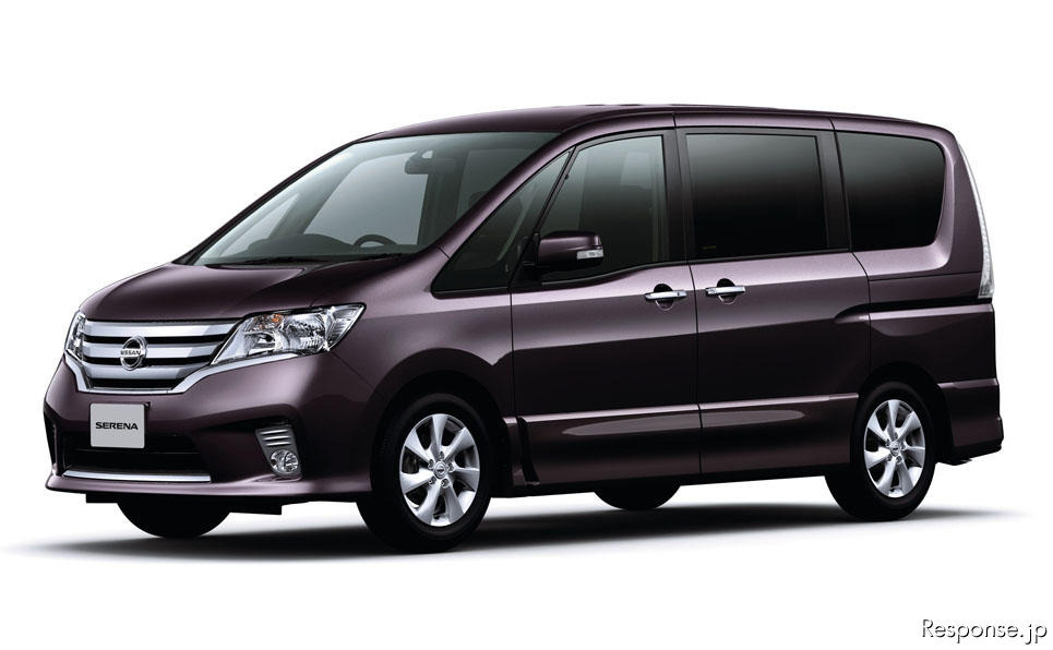 日産 セレナのメインカラー「オーロラモーブ」