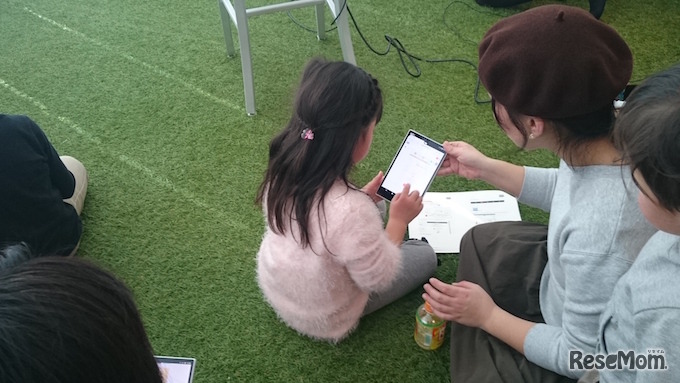 ワークショップ開催のようす