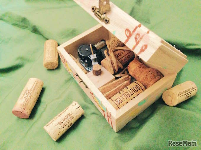 アークヒルズでのオルゴール作り