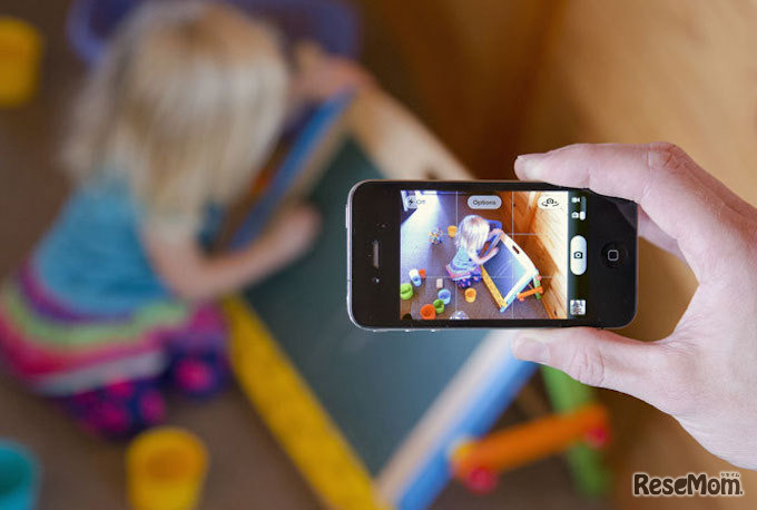 子どもの成長を記録