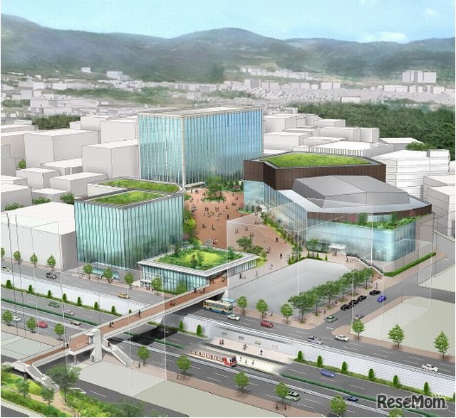 新キャンパス周辺イメージ