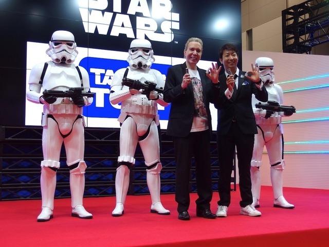 デーブ・スペクター、有村昆/スター・ウォーズ/タカラトミー