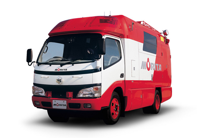 モリタ 消救車サイド搬出入型（参考画像）