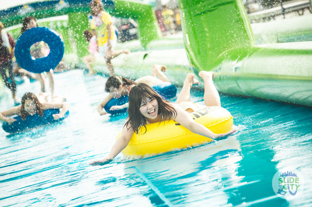 お台場に全長300mのウォータースライダーが出現！「スライド・ザ・シティ」第2弾開催