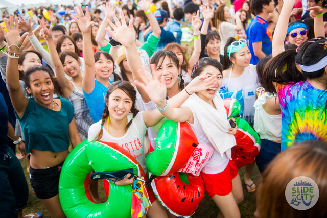 お台場に全長300mのウォータースライダーが出現！「スライド・ザ・シティ」第2弾開催