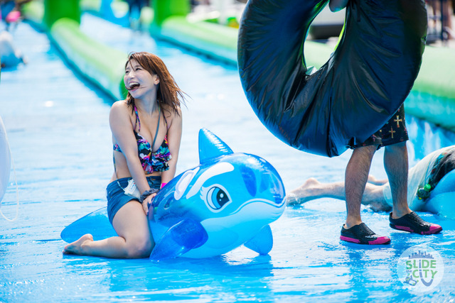 お台場に全長300mのウォータースライダーが出現！「スライド・ザ・シティ」第2弾開催