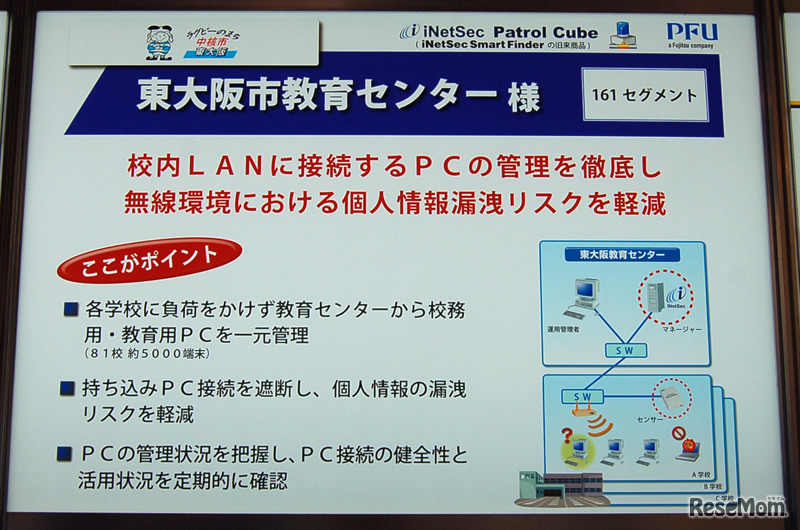 大阪市教育委員センターの導入事例
