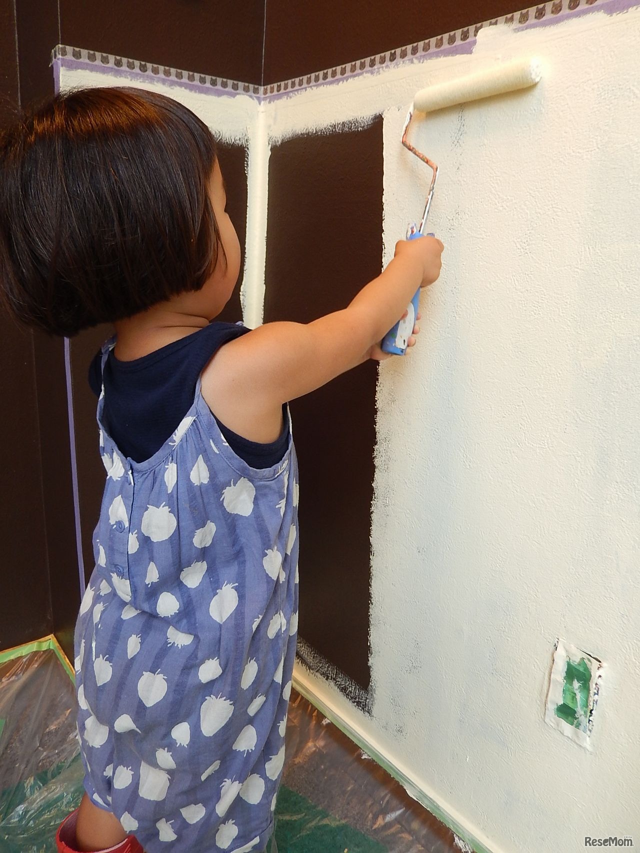 夏休み親子ペイント体験教室　過去のようす