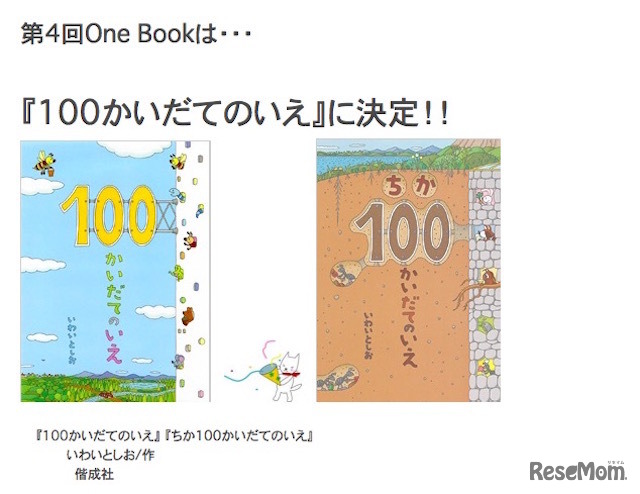 第4回投票のOneBook「100かいだてのいえ」