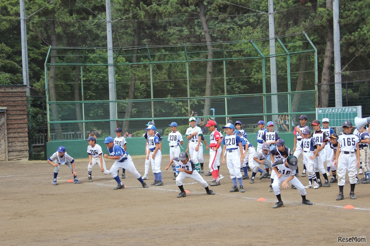 2014年ジュニアチーム選手選考会のようす