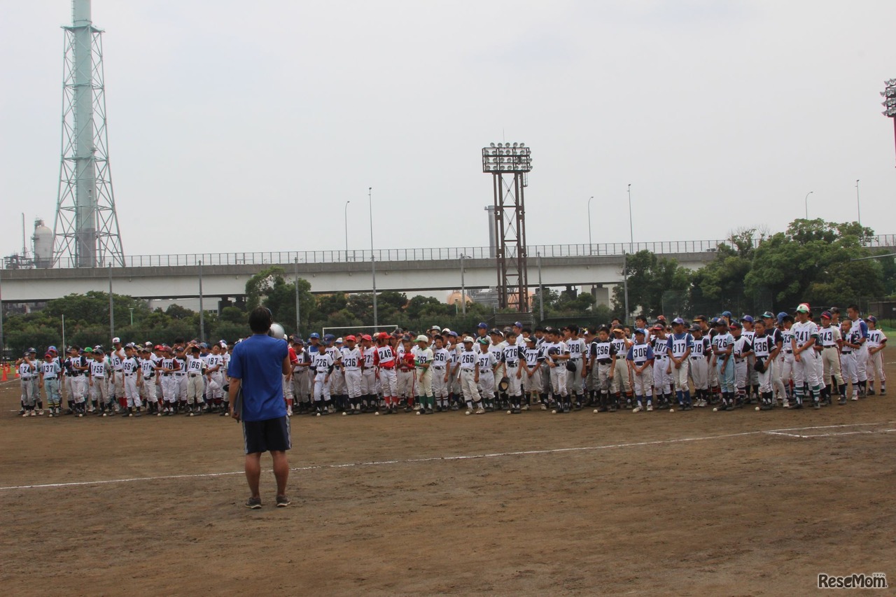 2014年ジュニアチーム選手選考会のようす
