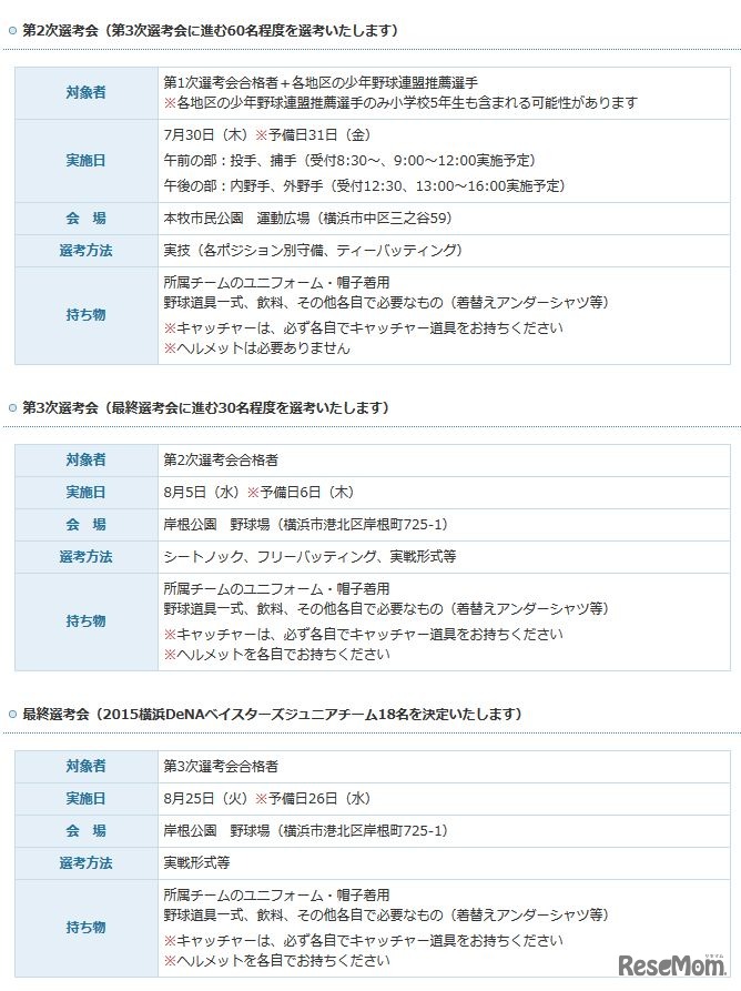 第2次～最終選考会