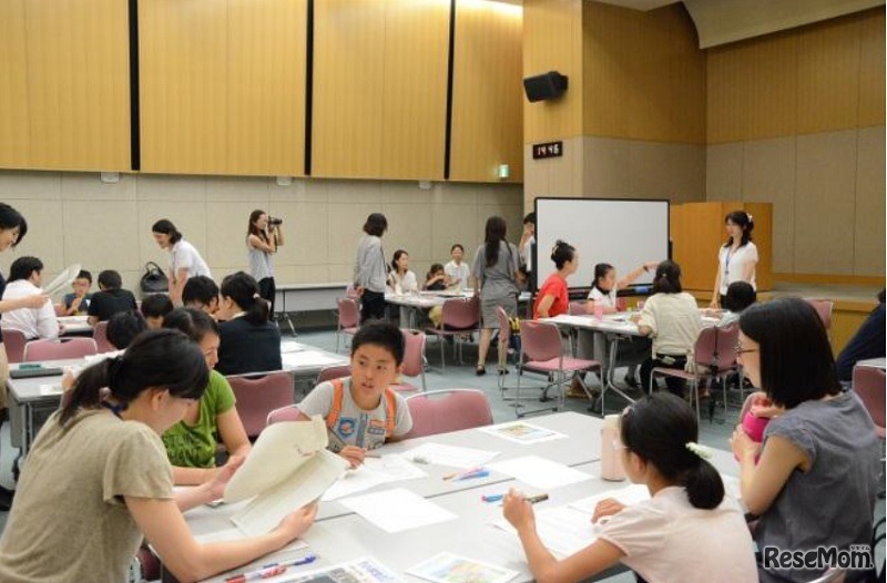夏休みの自由研究をお手伝い（過去のようす）