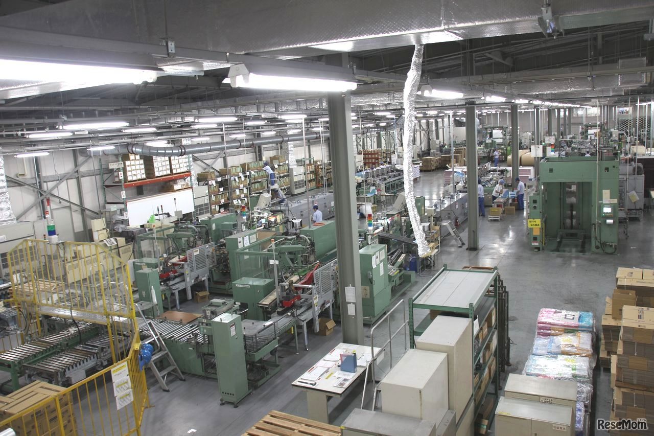 工場内のようす