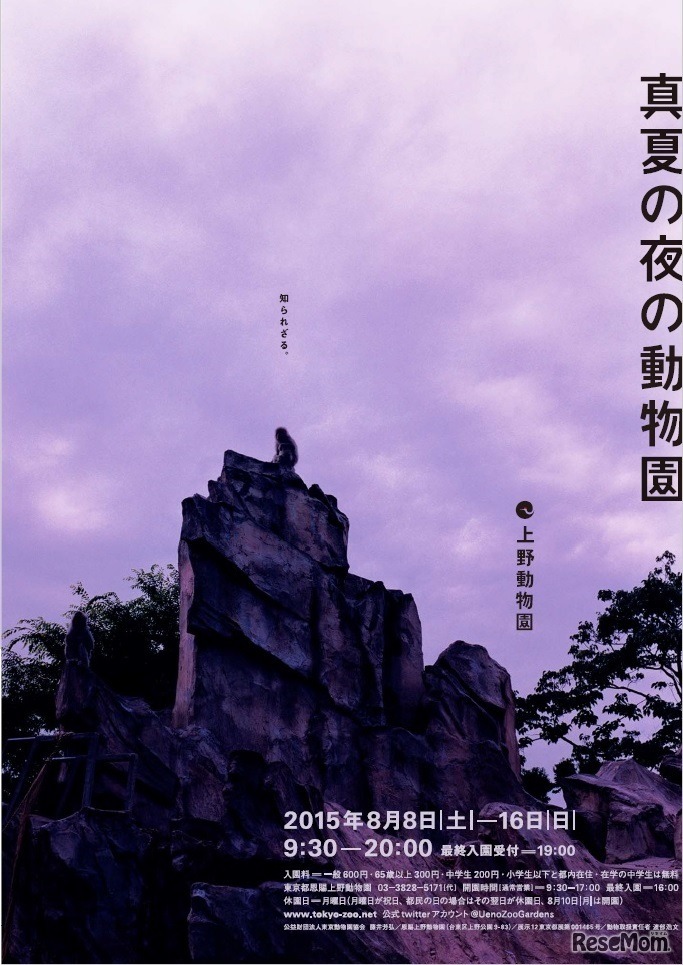 上野動物園「真夏の夜の動物園」