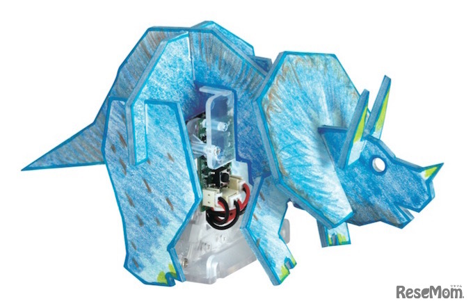 イベント「赤外線リモコンで動く恐竜で遊ぼう！」製作例