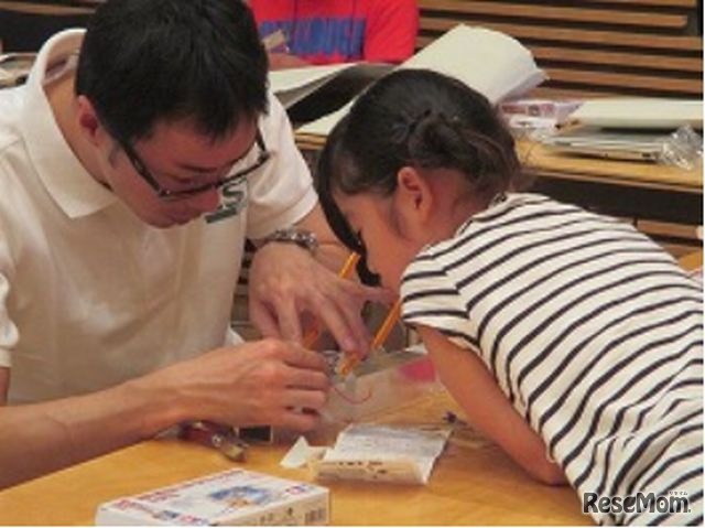 過去の自由研究教室のようす