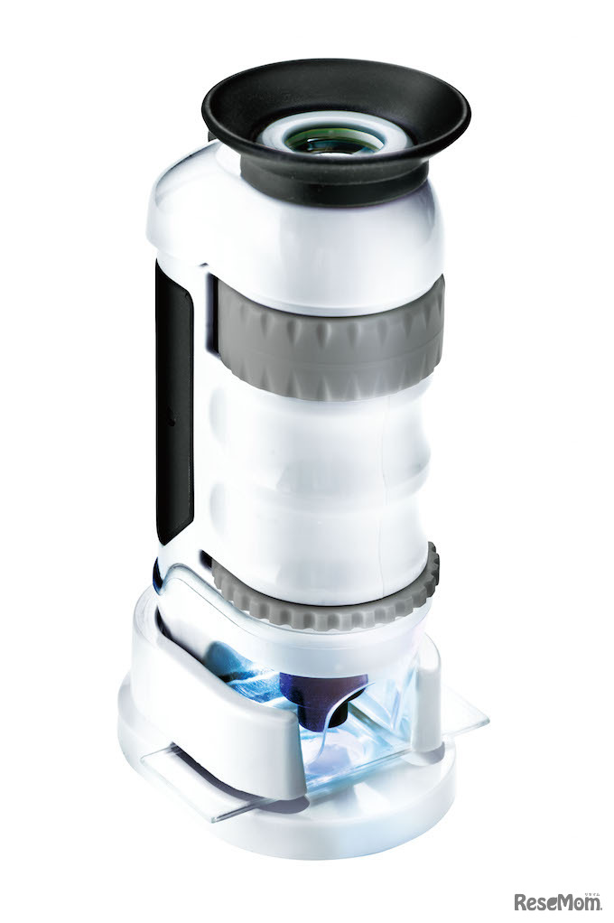 倍率50～80倍の携帯型顕微鏡